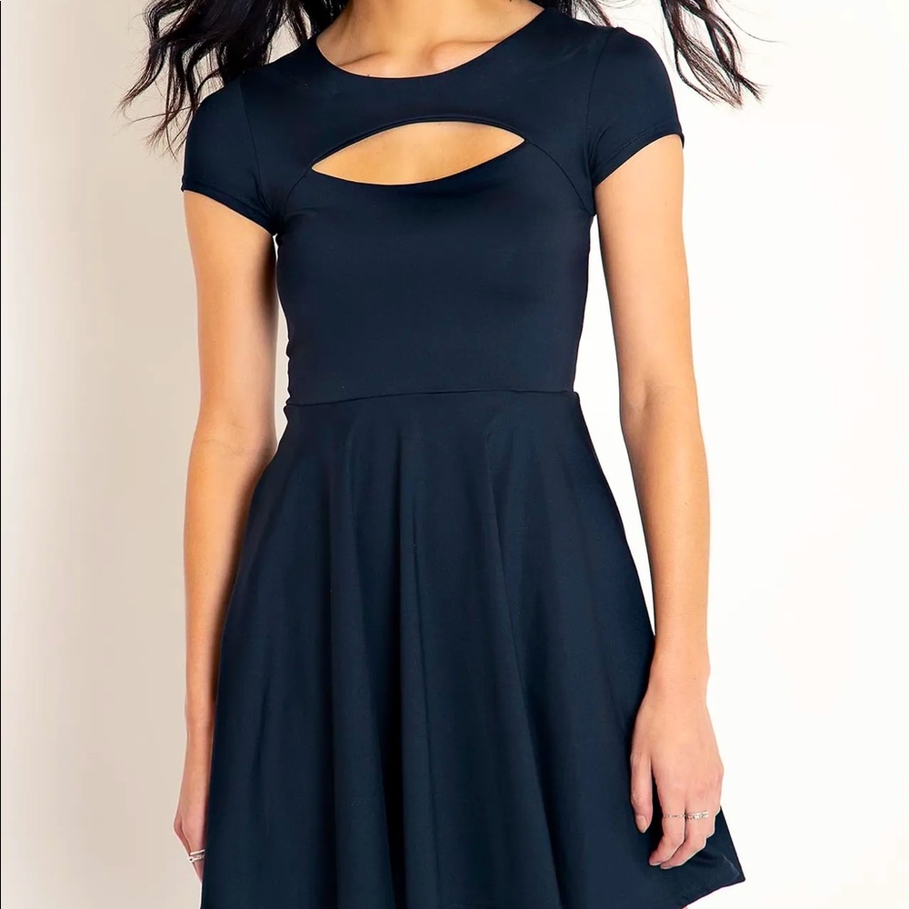 Black Milk Clothing - Peephole Skater w/ pockets - MIC size small